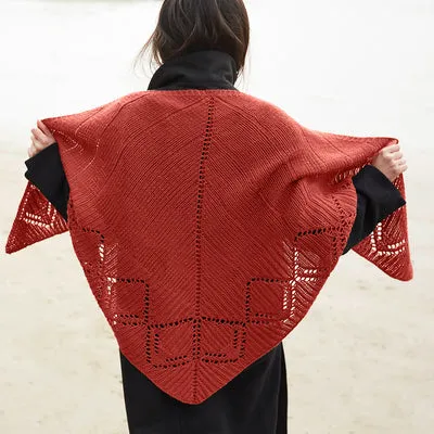 Rosy Green Wool Ating Tuch Strickanleitung Download Lochmuster