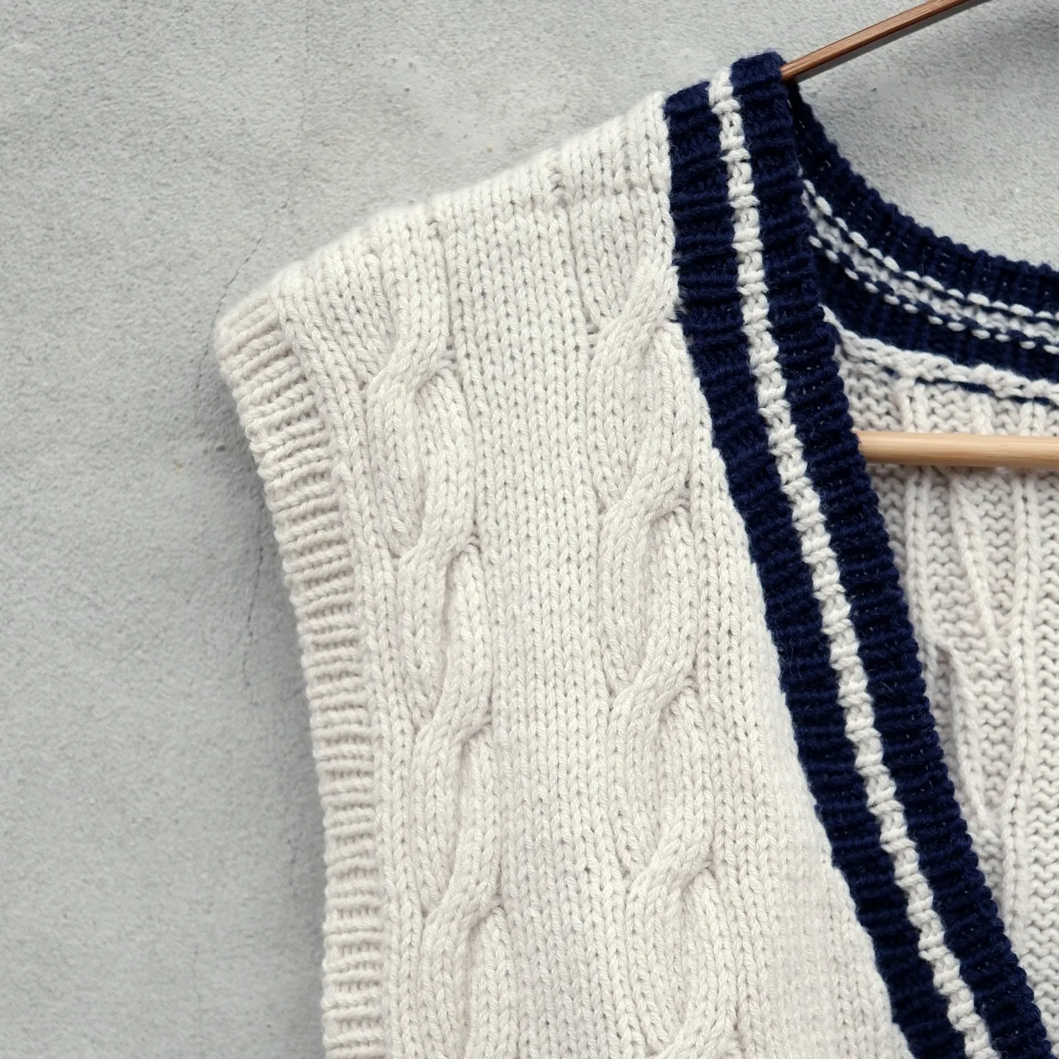 Knitting for Olive Eton Slipover Weste Anleitung Deutsch XS-4XL