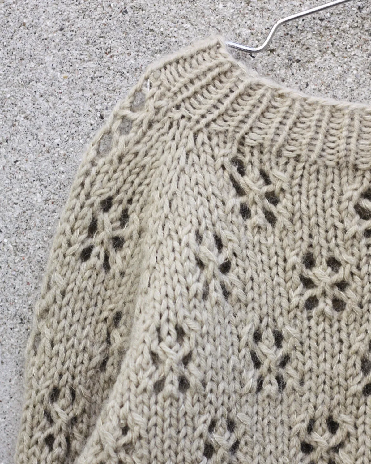 Knitting for Olive Pizza Sweater Strickanleitung Deutsch