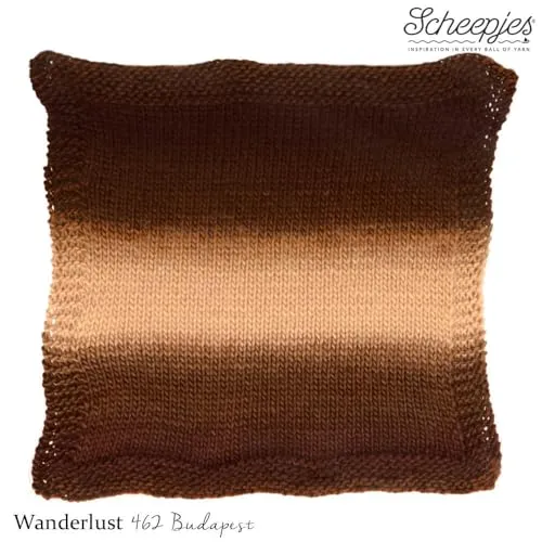 Scheepjes Wanderlust 462 Budapest Acrylgarn 100g braun