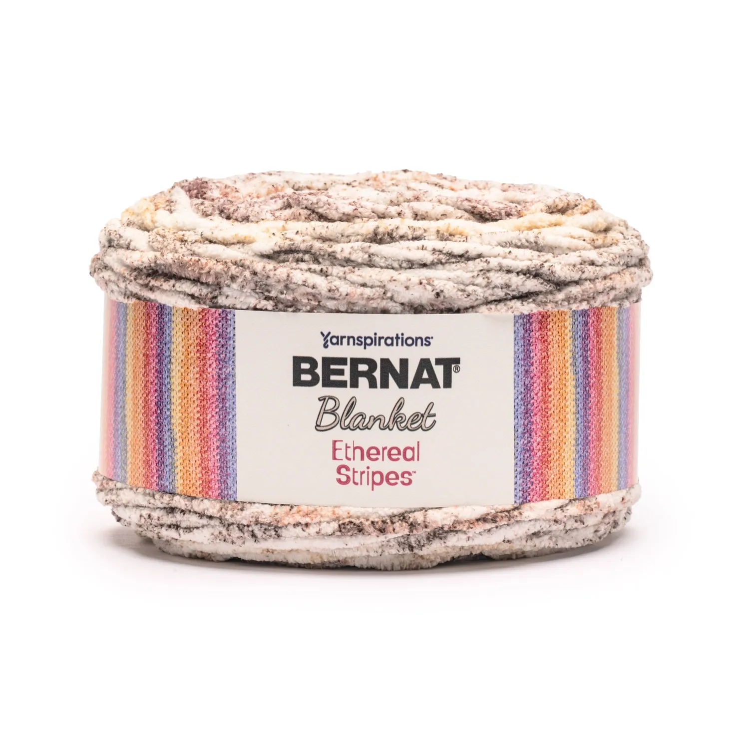 Bernat Blanket Ethereal Stripes Chenillegarn 300g gesprenkelt