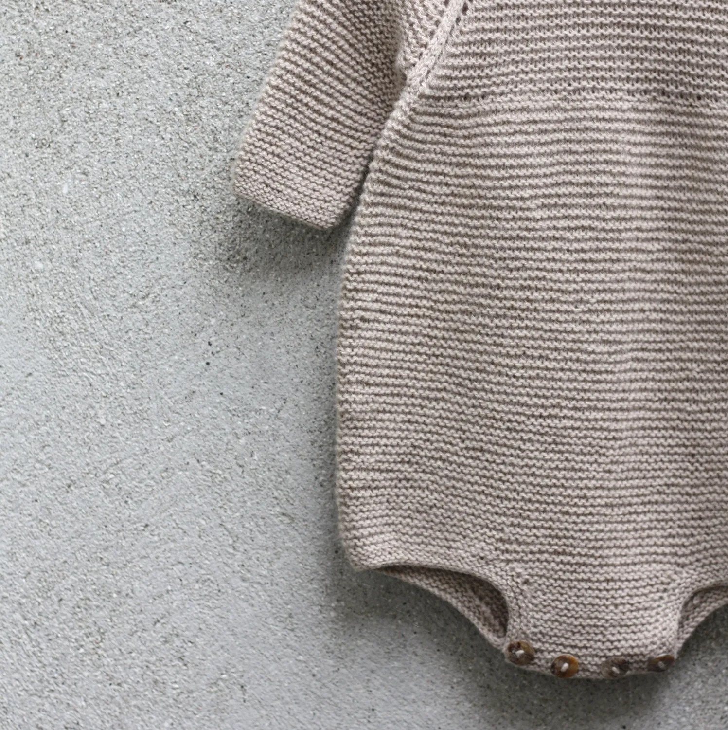 Knitting for Olive Garter Romper Strickanleitung Baby