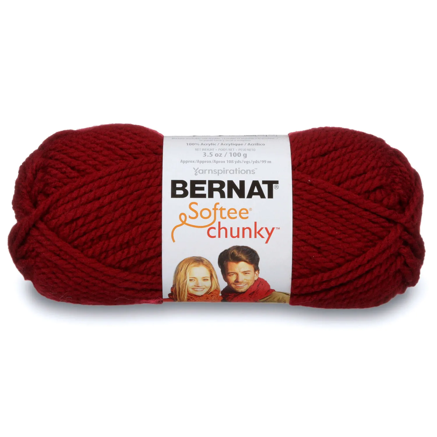 Bernat Softee Chunky Strickgarn 100g weich