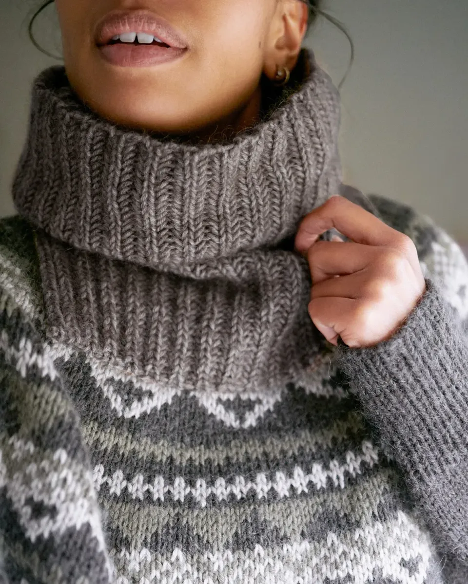 Knitting for Olive Willow Collar Strickanleitung XS-4XL