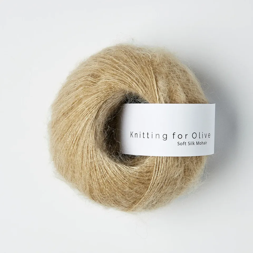 Knitting for Olive Soft Silk Mohair Mohairwolle Trenchcoat 25g