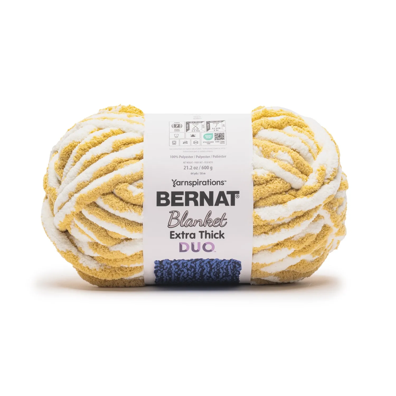 Bernat Blanket Extra Thick Duo Chenillegarn 600g zweifarbig