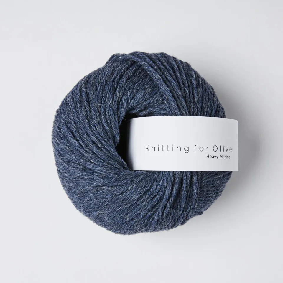 Knitting for Olive Heavy Merino Wolle Blue Whale blauviolett