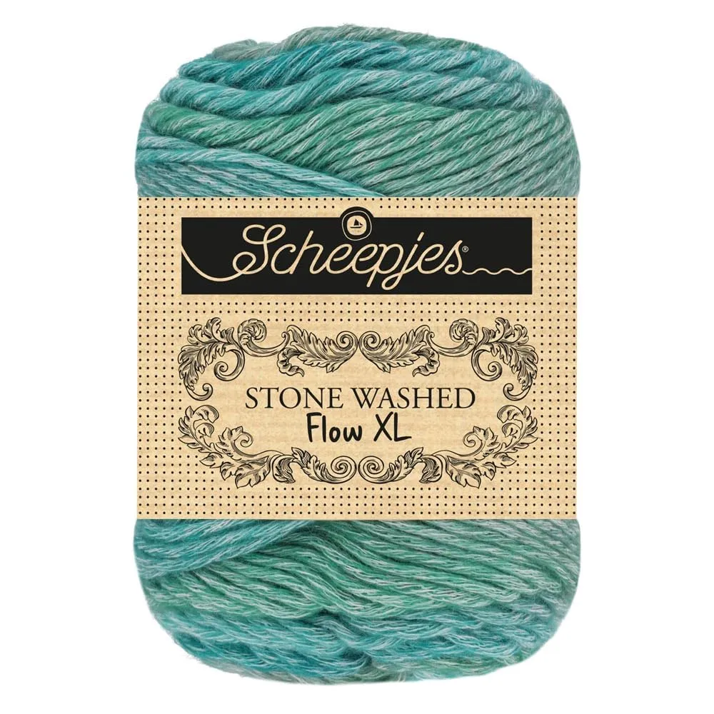 Scheepjes Stone Washed Flow XL Garn 01 Delight 65g Farbverlauf