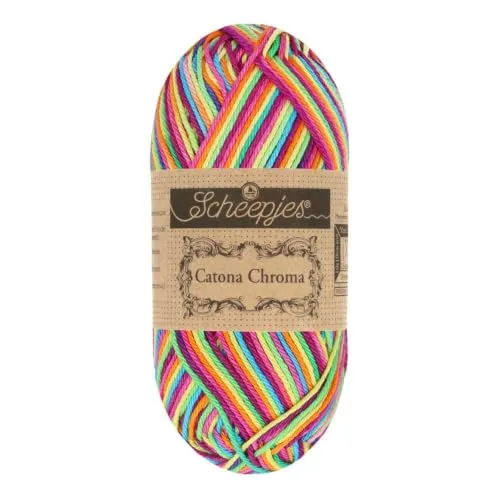 Scheepjes Catona Chroma 023 Häkelgarn Zinnia 50g