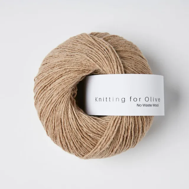 Knitting for Olive No Waste Wool Sparrow Recyclingwolle Braun