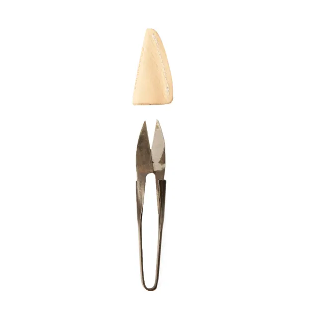CocoKnits Yarn Snip Garnschere Geschmiedet mit Lederetui