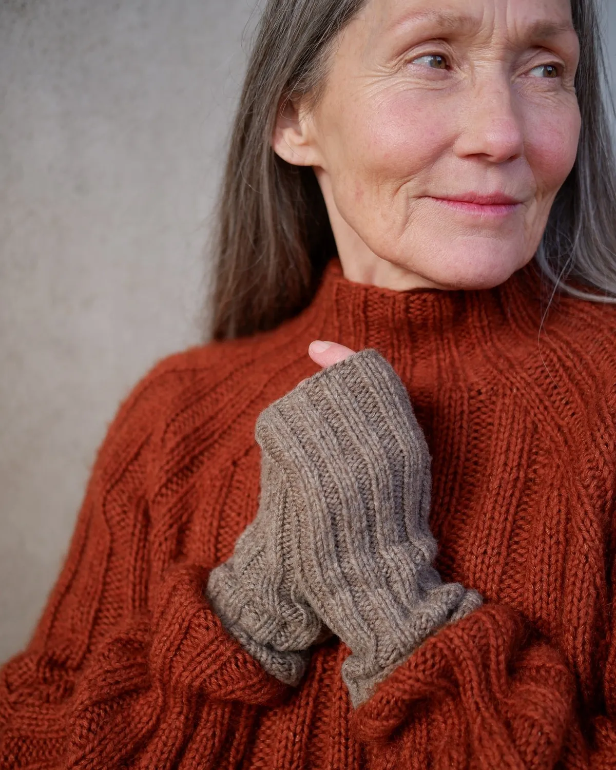 Knitting for Olive Nuuk Gloves Anleitung S/M-L/XL