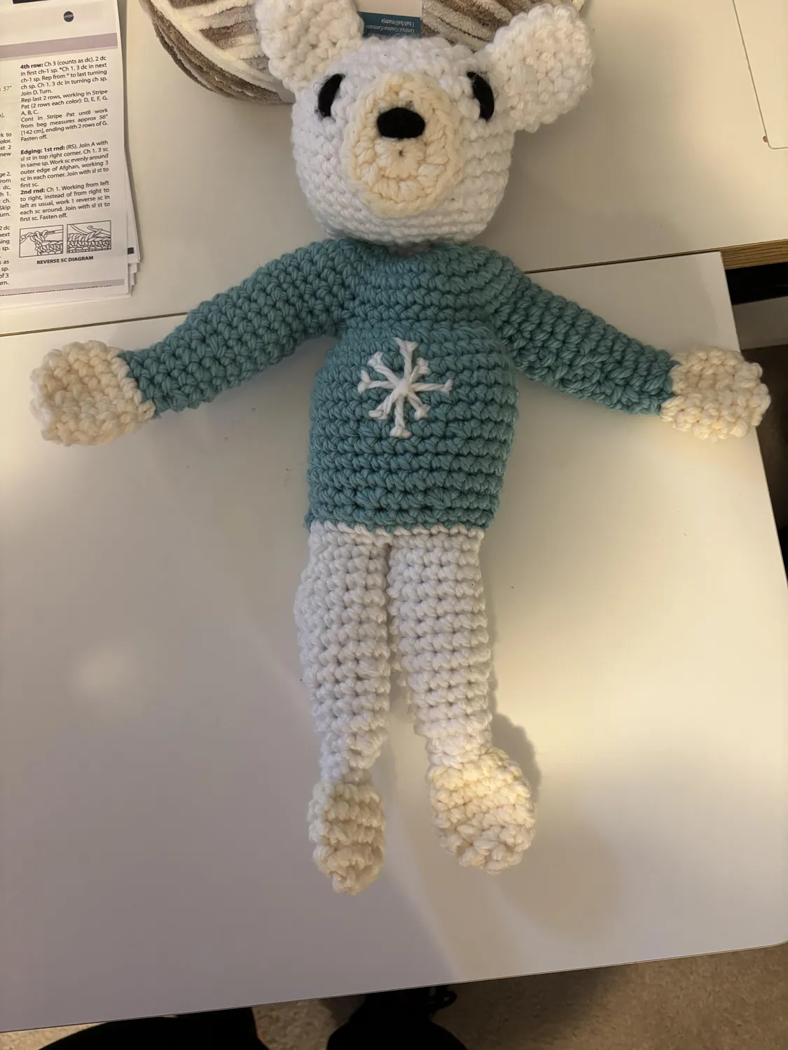 Bernat Softee Chunky Bear Box Häkelset 6 Knäuel