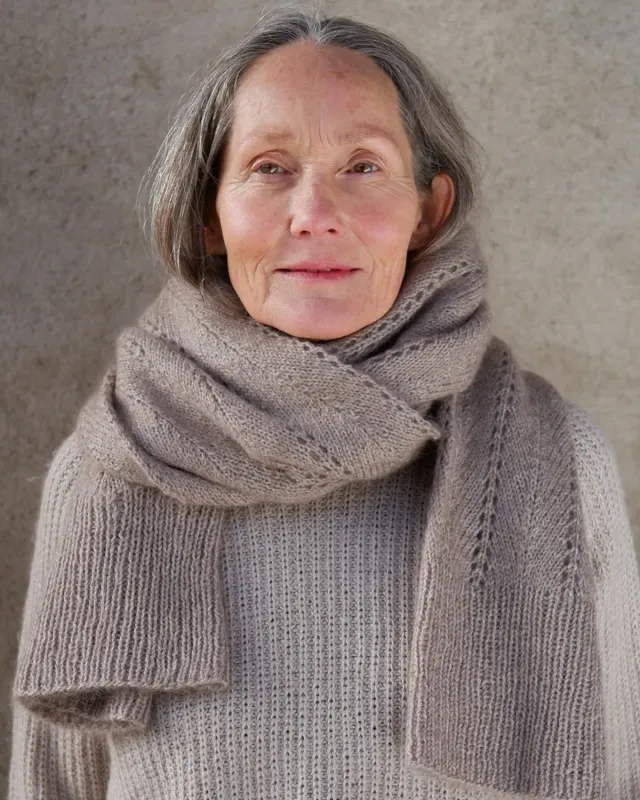 Knitting for Olive Fern Scarf Strickanleitung Einheitsgröße
