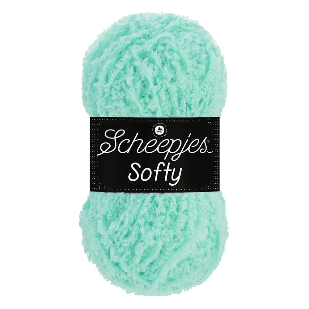 Scheepjes Softy 478 Schwarz Flauschgarn 1x50g Polyester
