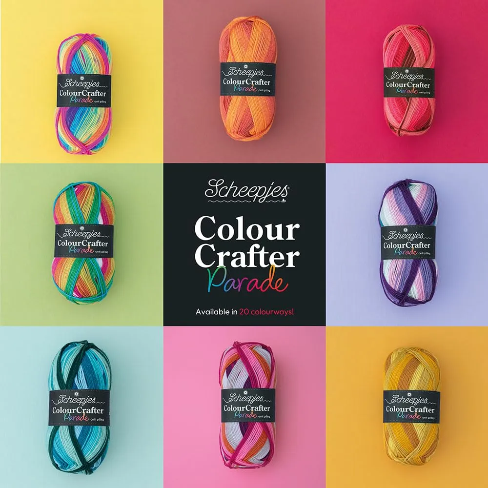 Scheepjes Colour Crafter Parade 407 Acrylgarn 100g Lila