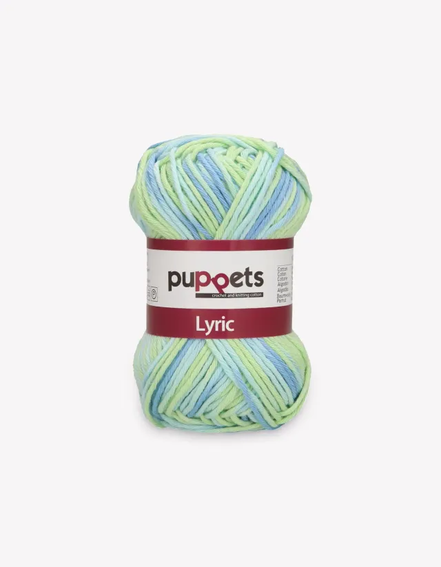 Anchor Puppets Lyric Multicolour Garn 50g
