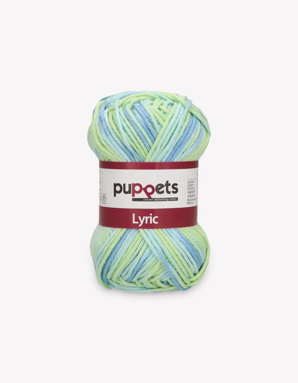 Anchor Puppets Lyric Multicolour Garn 50g