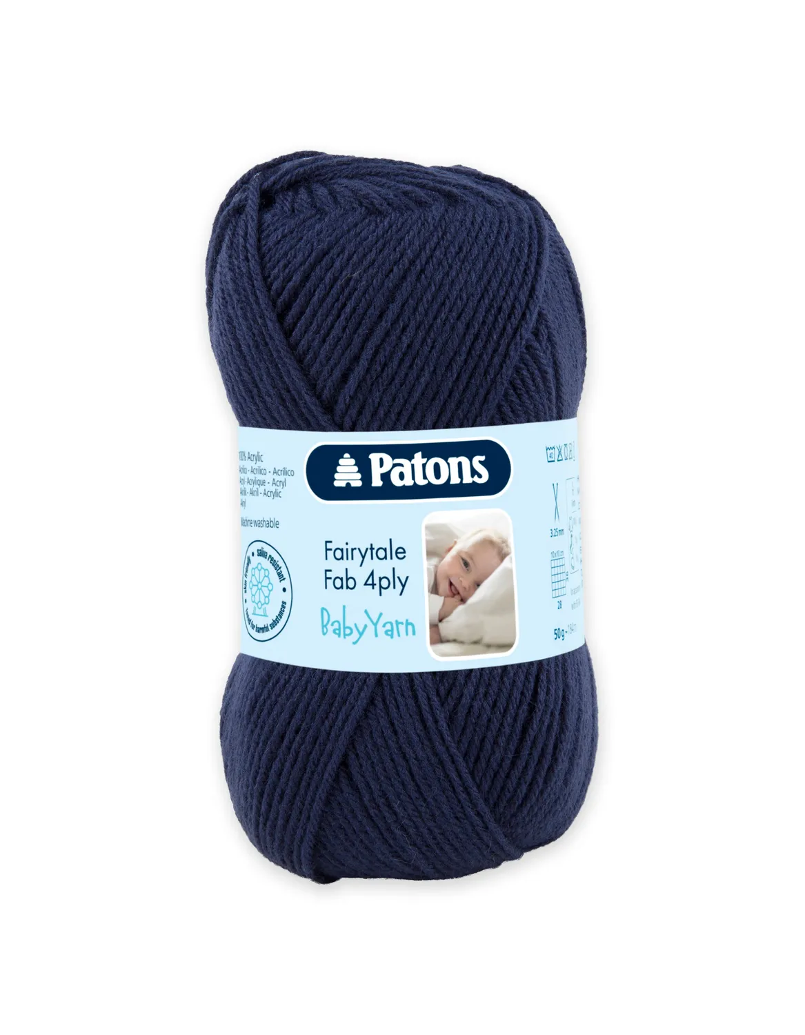 Patons Fairytale Fab 4 Ply Babygarn 50g weich