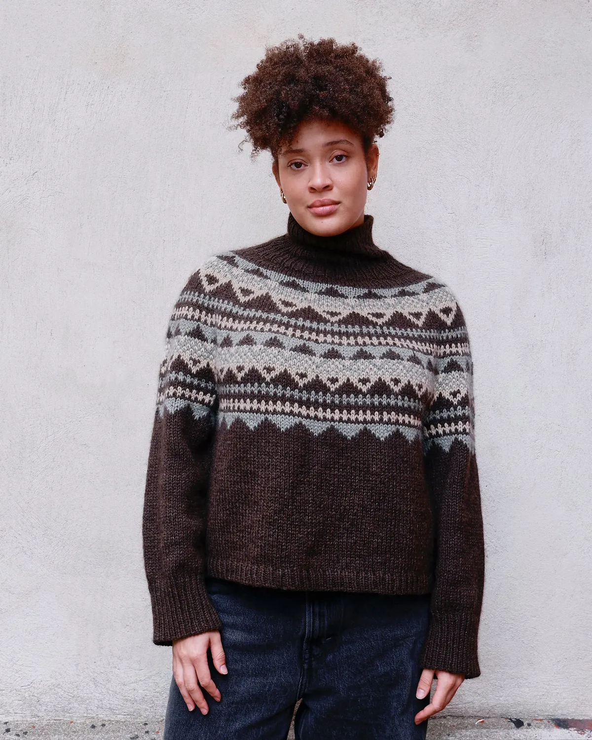 Knitting for Olive Martha Sweater Strickanleitung Rundpasse