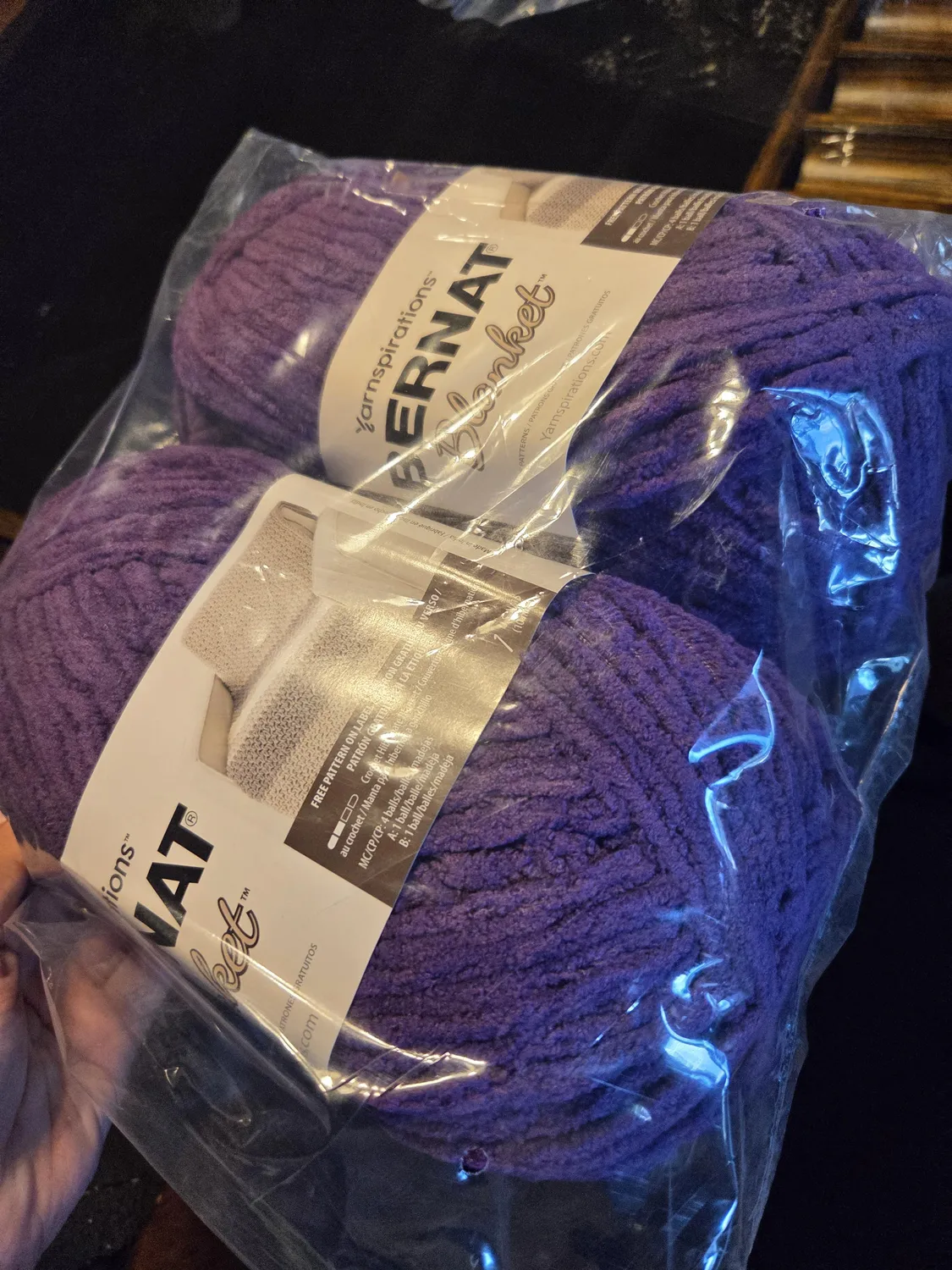 Bernat Blanket Wolle 150g Chenillegarn für Deko