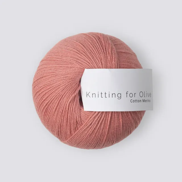 Knitting for Olive Cotton Merino Rhubarb Rose Sommergarn