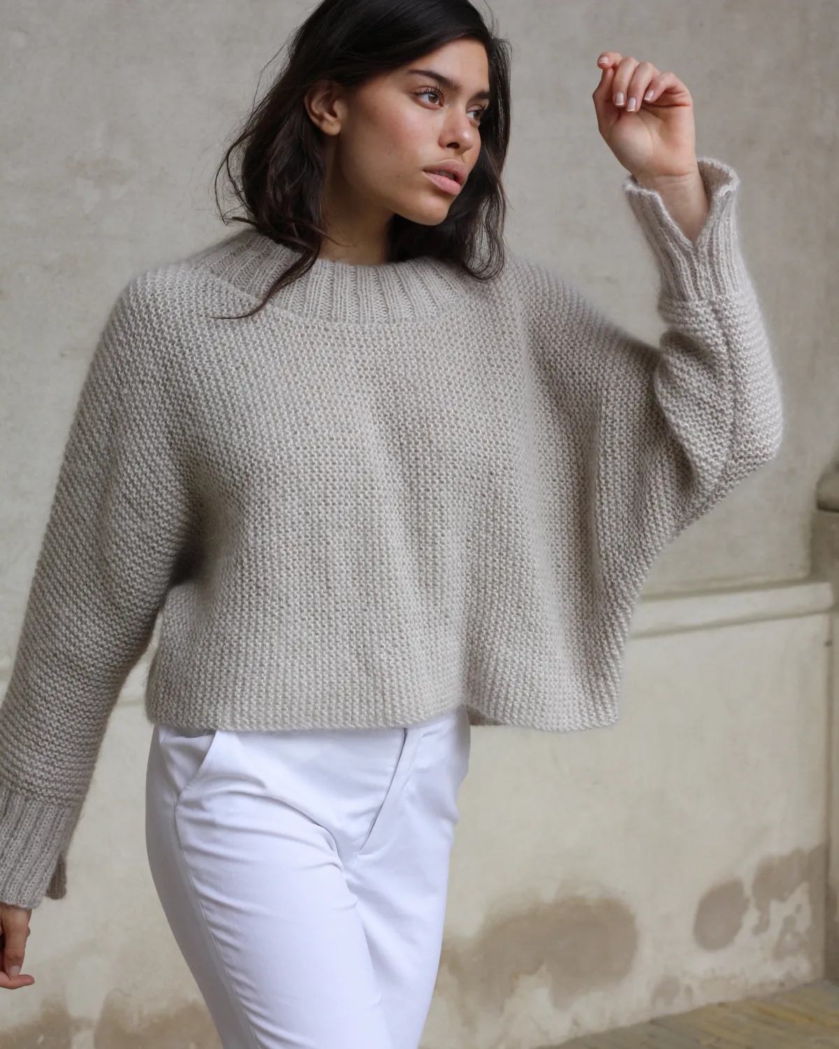Knitting for Olive Hannah Sweater Strickanleitung Deutsch