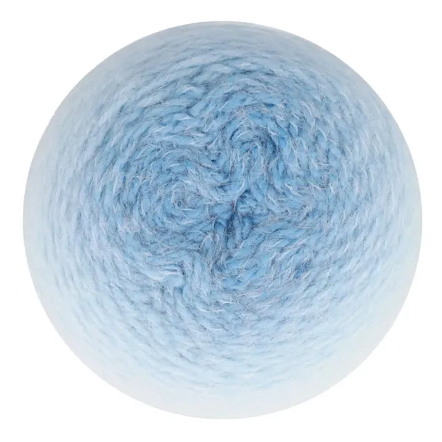 Scheepjes Snowfall 08 Nordpol Blau Garn 200g uni