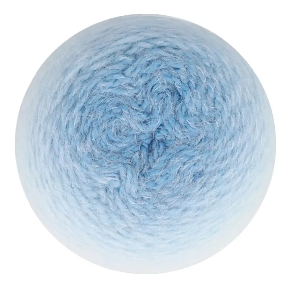 Scheepjes Snowfall 08 Nordpol Blau Garn 200g uni
