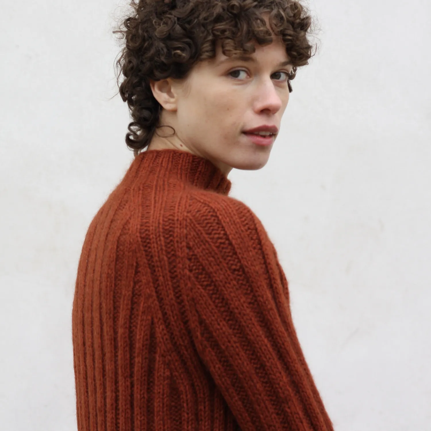 Knitting for Olive Chunky Rib Sweater Strickanleitung deutsch Oversize