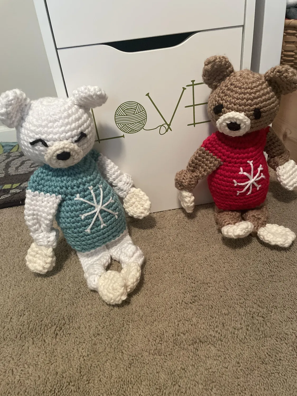 Bernat Softee Chunky Bear Box Häkelset 6 Knäuel