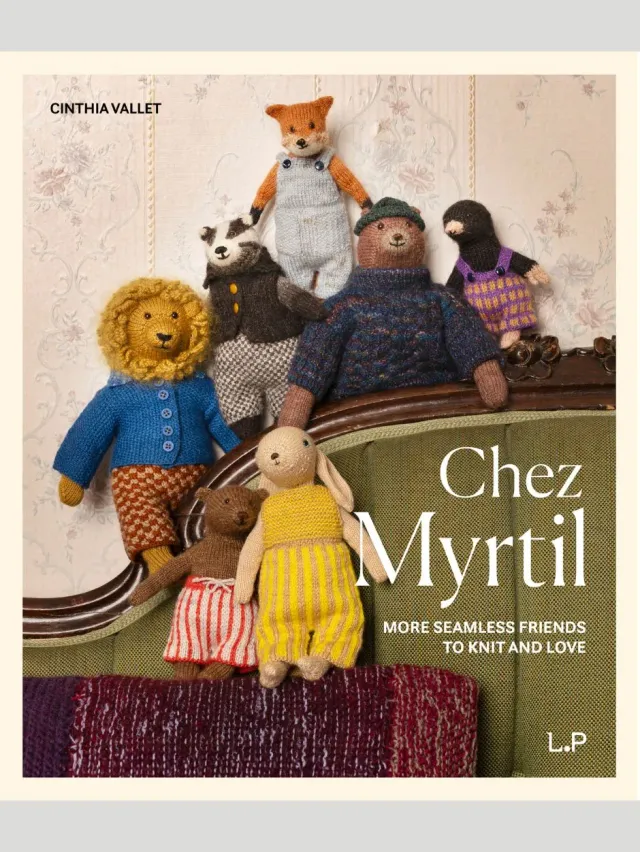 Cinthia Vallet Chez Myrtil Strickbuch 12 Tiere englisch