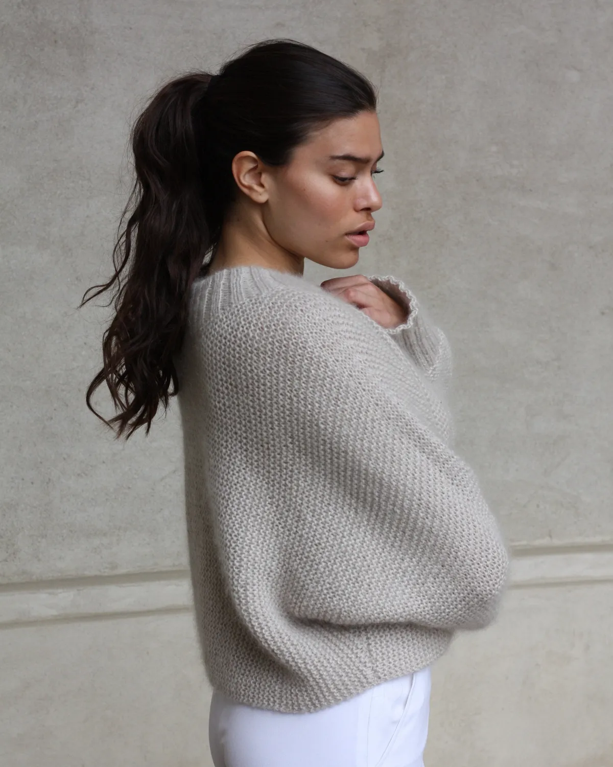 Knitting for Olive Hannah Sweater Strickanleitung Deutsch