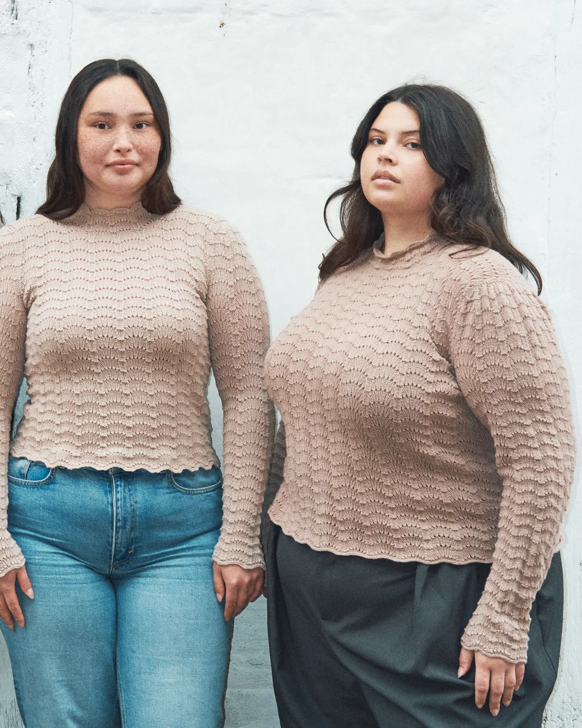 Knitting for Olive Barbroe Blouse Strickanleitung Deutsch Lochmuster