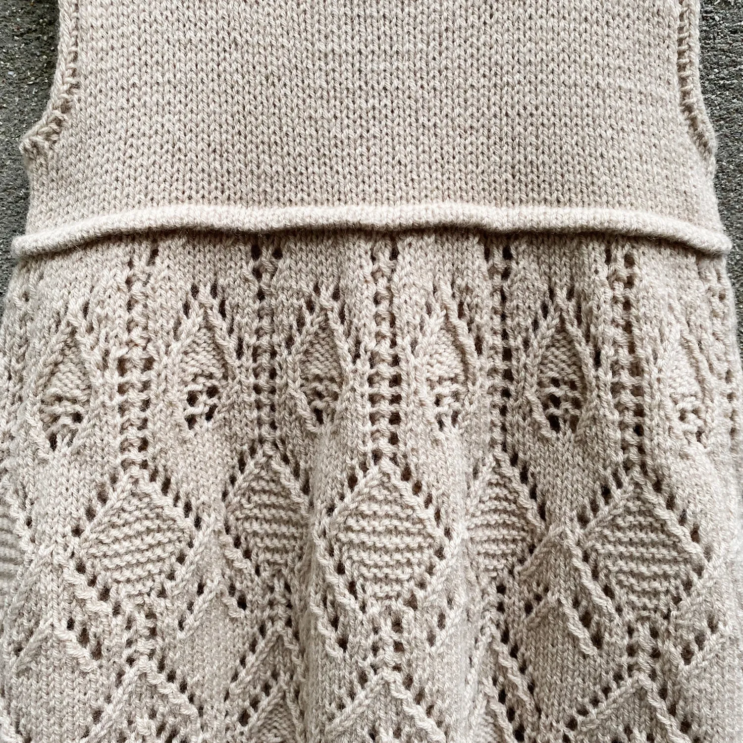 Knitting for Olive Lace Dress Strickanleitung 1-6 Jahre