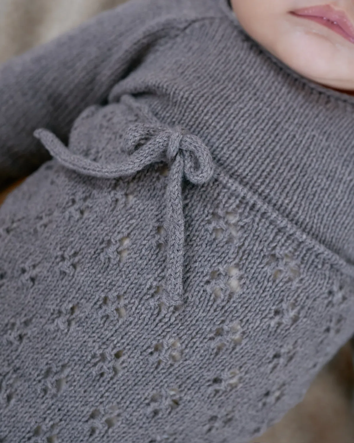 Knitting for Olive Clover Jumpsuit Strickanleitung Baby Kleemuster