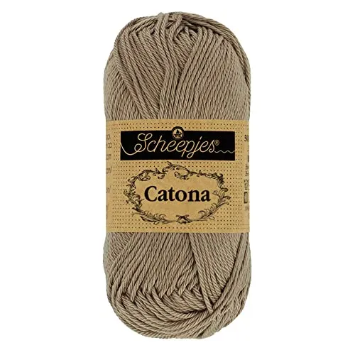Scheepjes Catona 110 Baumwollgarn 1x25g Schwarz