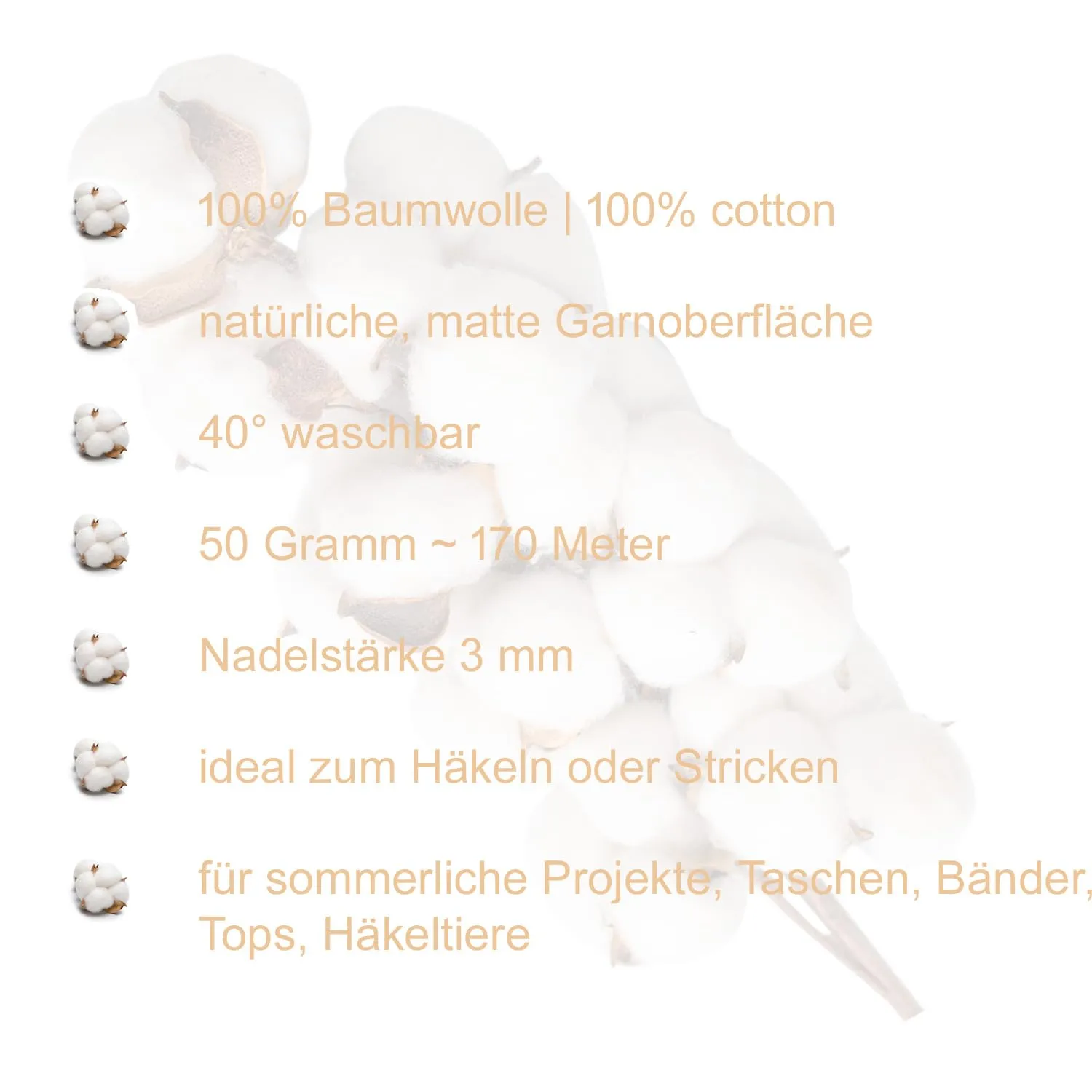Scheepjes Cotton 8 Garn 649 Rosa 50g 170m Baumwolle
