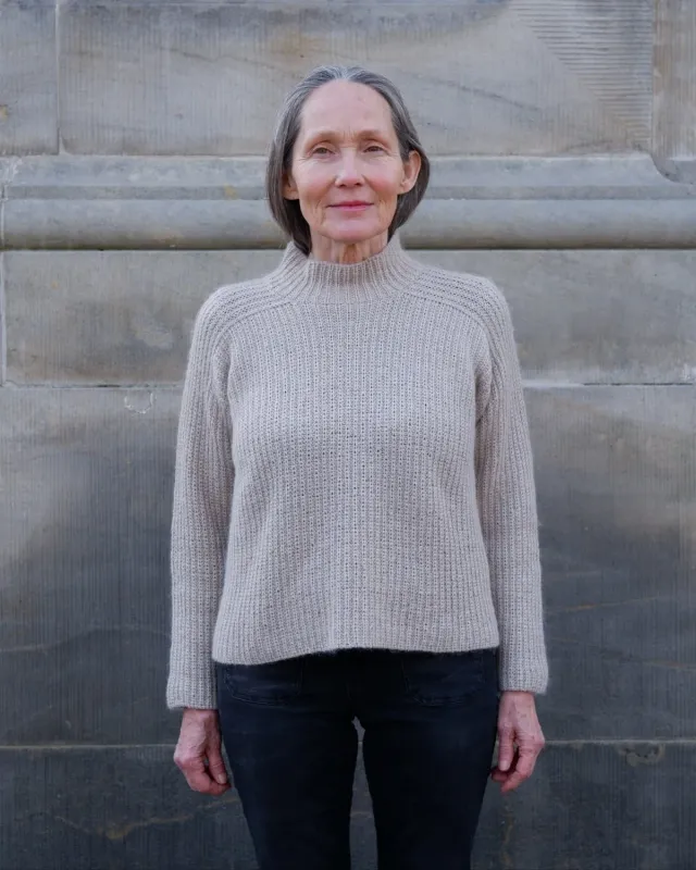 Knitting for Olive Aviaya Sweater Strickanleitung Halbpatent Pullover