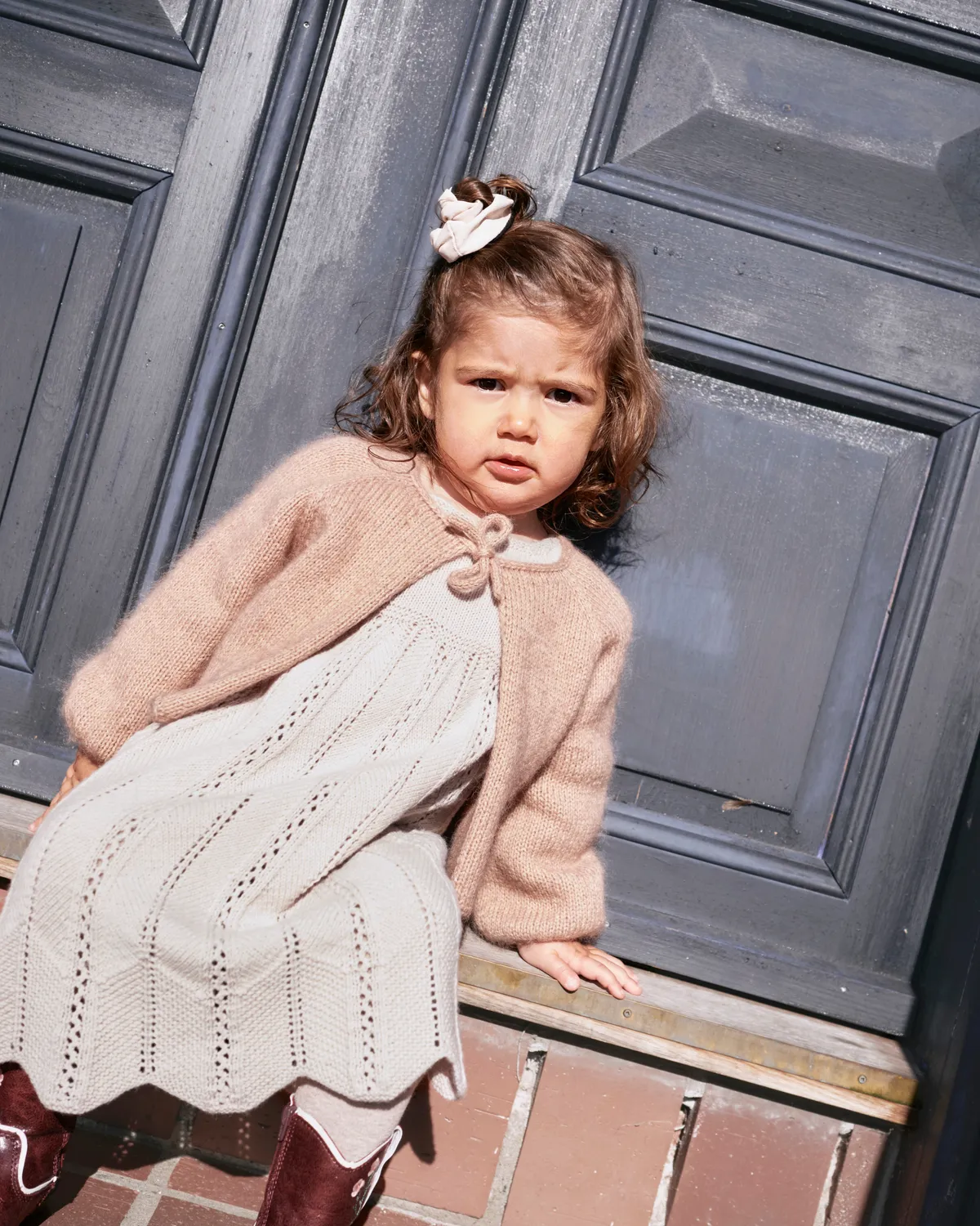 Knitting for Olive Audrey Cardigan Anleitung 1-8 Jahre I-Cord