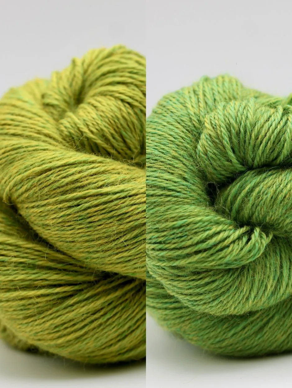 John Arbon Anjou Jumper Strickkit Yarnadelic Toxic Pullover