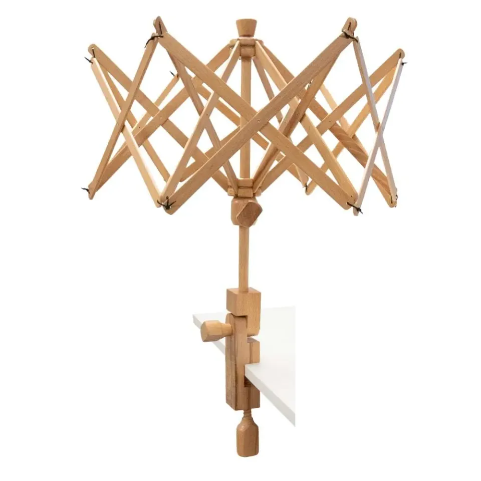 Scheepjes Umbrella Swift Schirmhaspel Buche Garnwickler 75cm