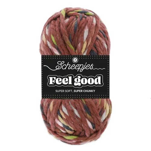 Scheepjes Feel Good 703 Heartlight Garn 150g Rotmix