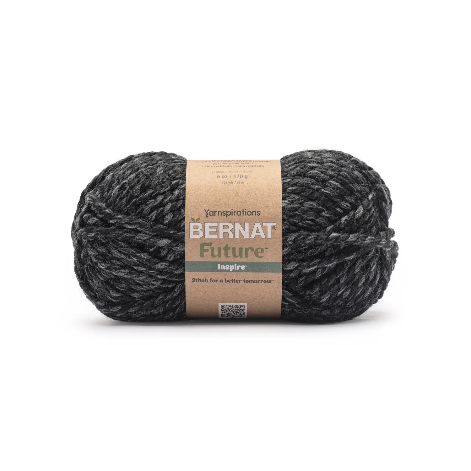 Bernat Future Inspire Wolle 170g Cloudy Day bulky Recyclinggarn