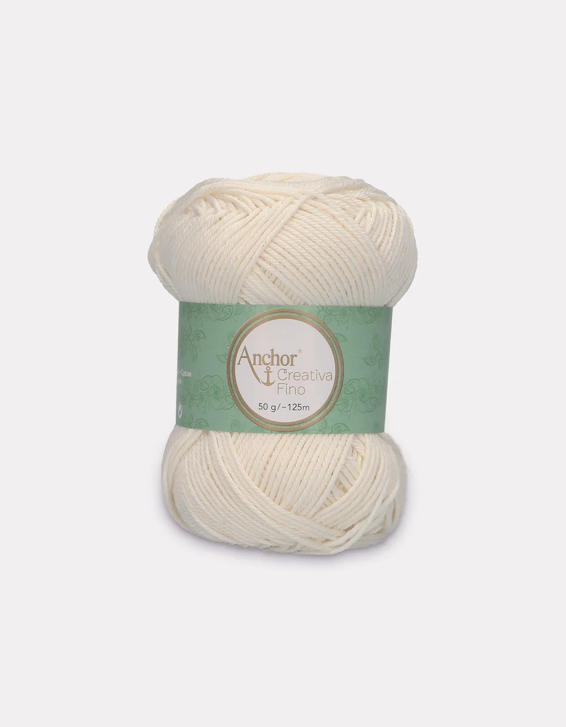 Anchor Creativa Fino Häkelgarn 50g 125m Baumwolle mercerisiert