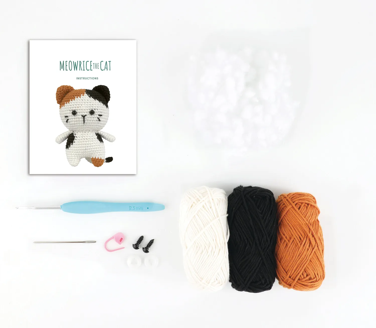 Anchor Meowrice Cat Amigurumi Häkelset Katze