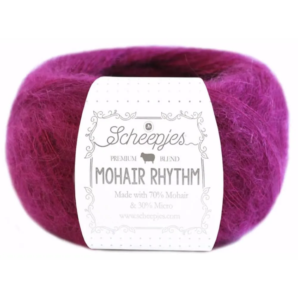 Scheepjes Mohair Rhythm 673 Foxtrot Mohairgarn 25g flauschig