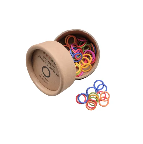 CocoKnits Colored Ring Maschenmarkierer bunt Ringe