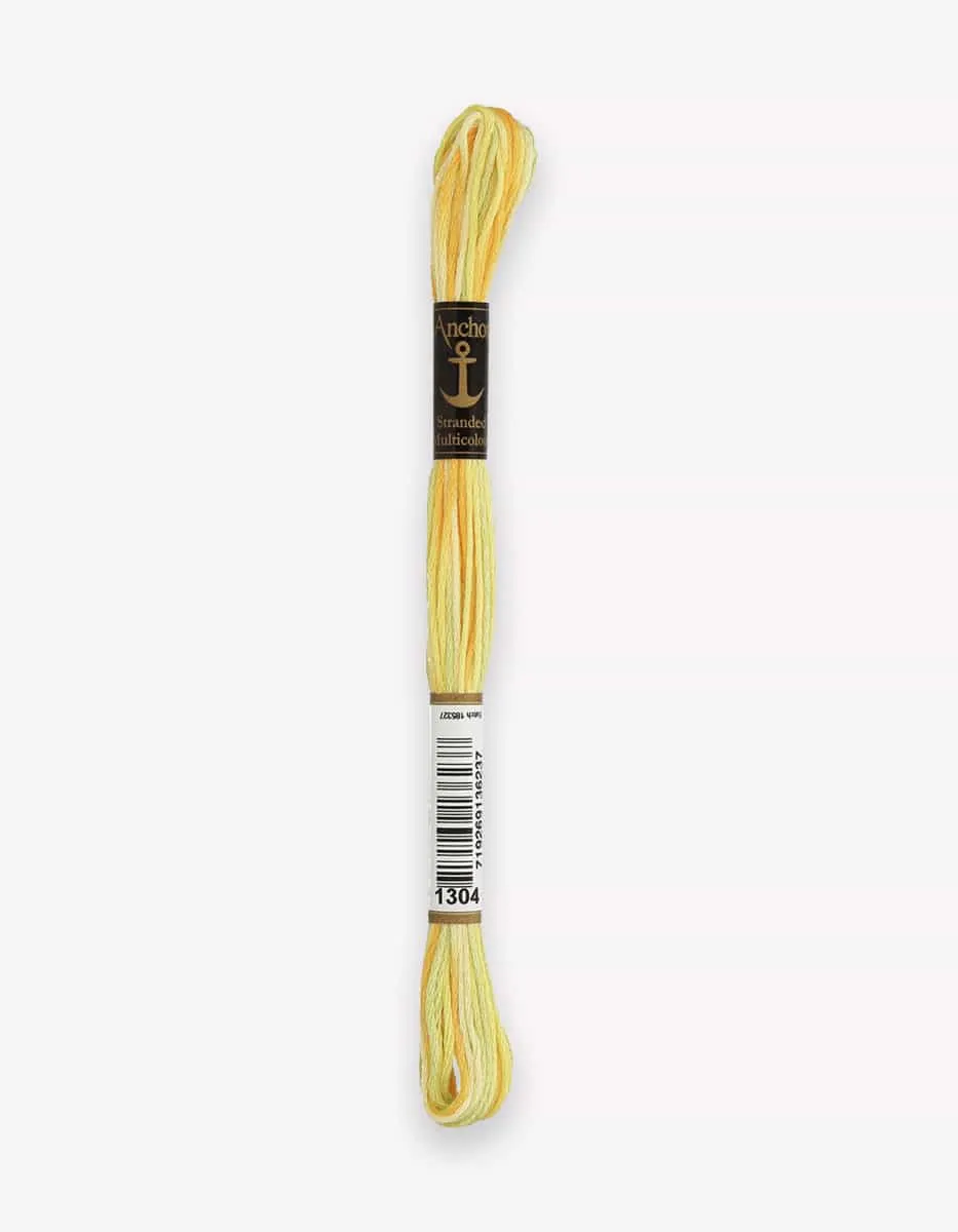 Anchor Stranded Cotton Mouline Multicolour Stickgarn 8m