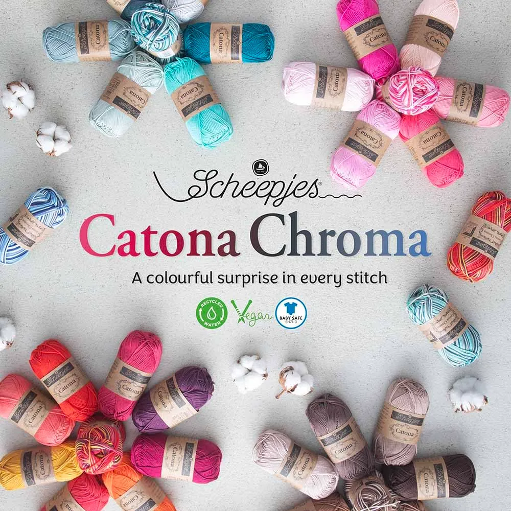 Scheepjes Catona Chroma 027 Autumn Garn 50g Baumwolle